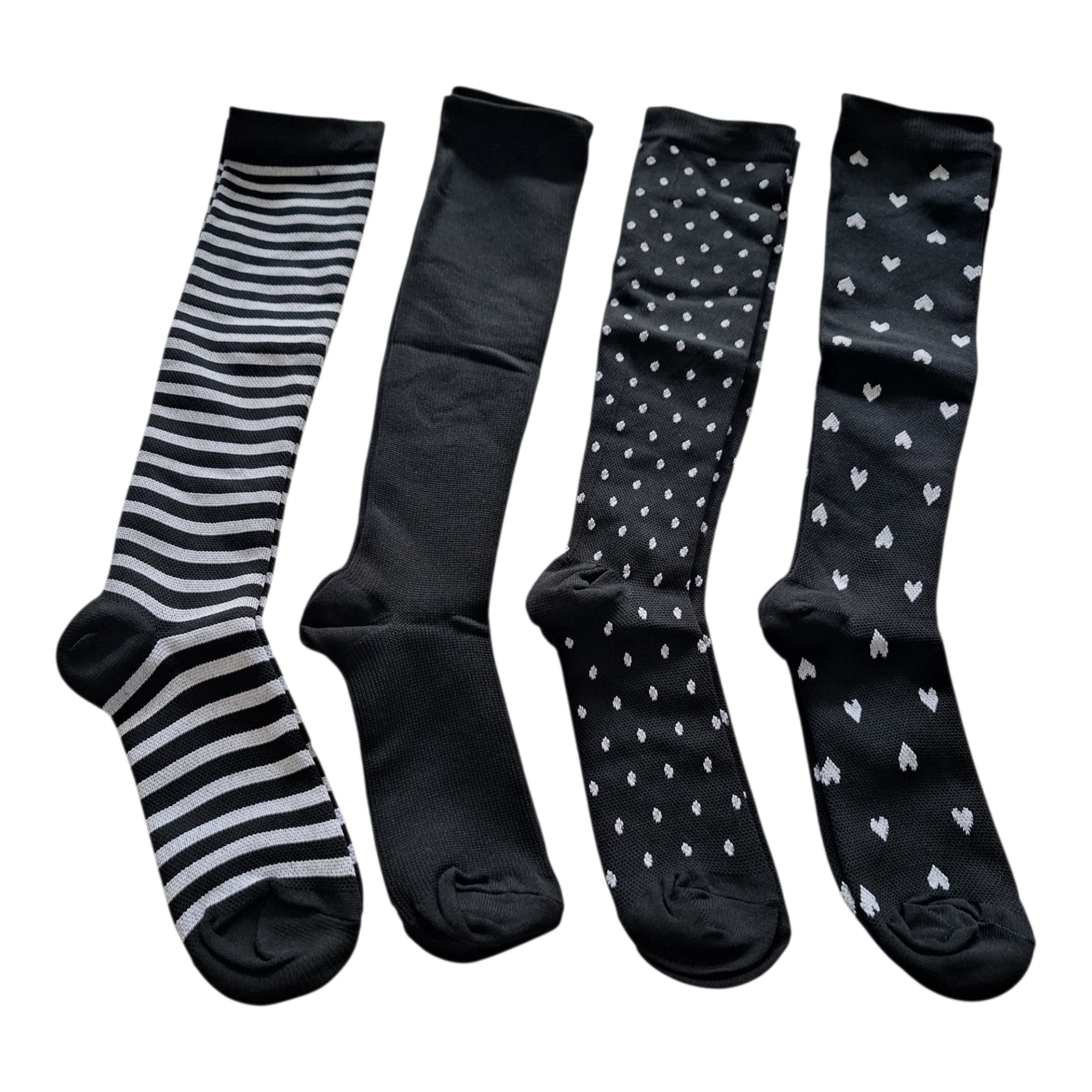 Compression Socks Black Assorted