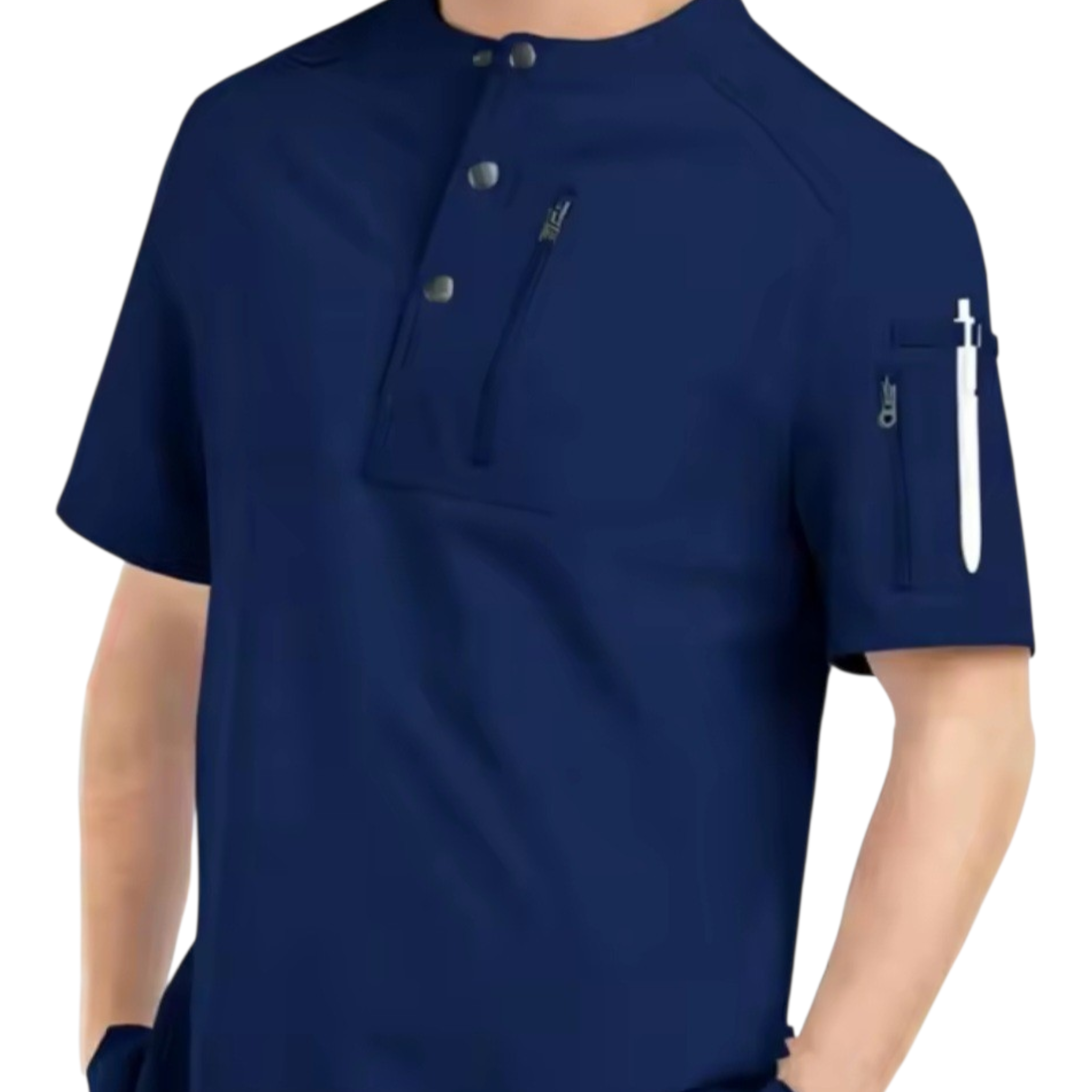 CoreDuty Wear Men's Scrubs Set - Ceil Blue